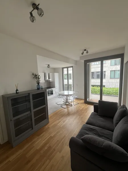 Wohnen im Luxuriösen Neubau - möblierte 2-Zimmer Wohnung nahe der Spree — photo 1